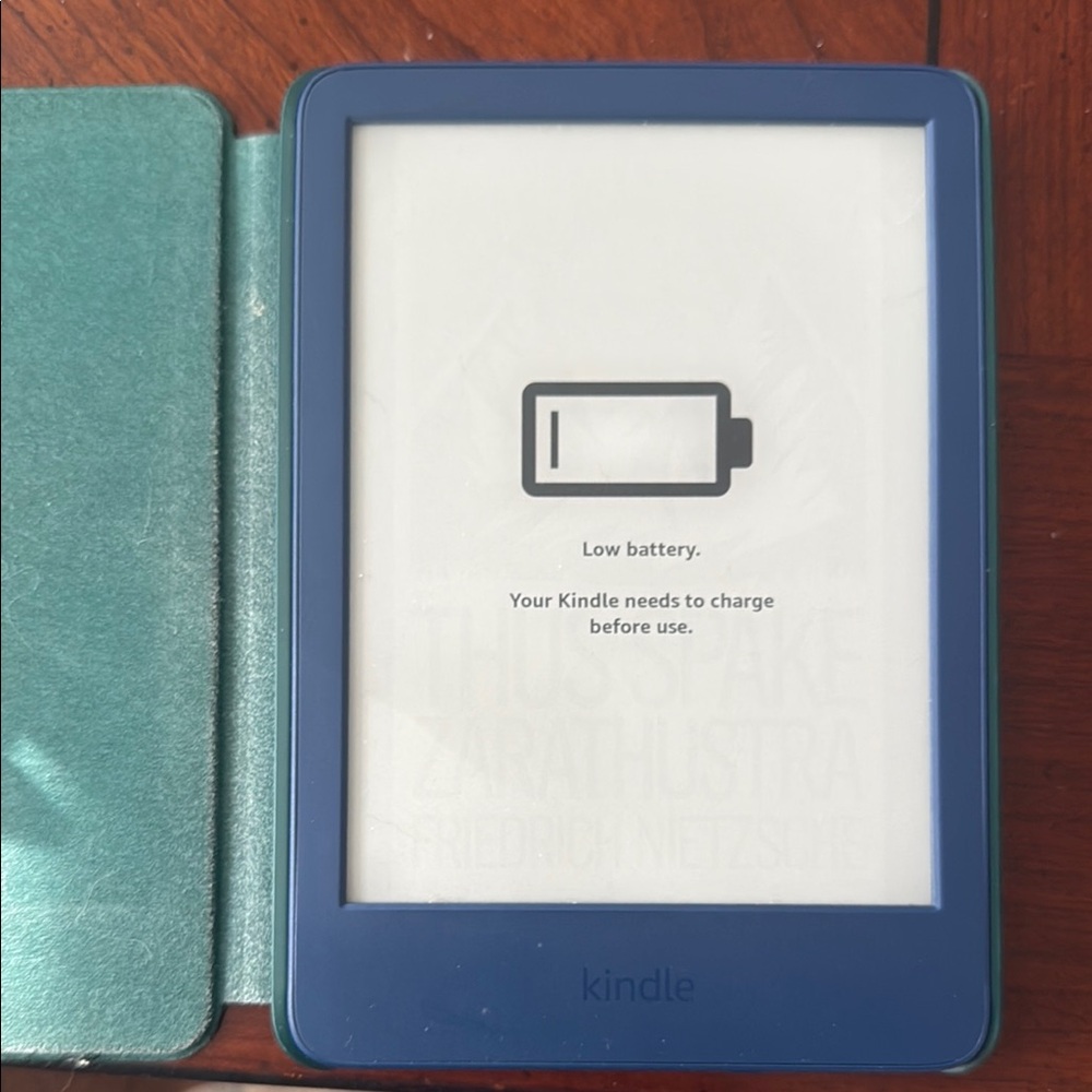 Kindle with Case